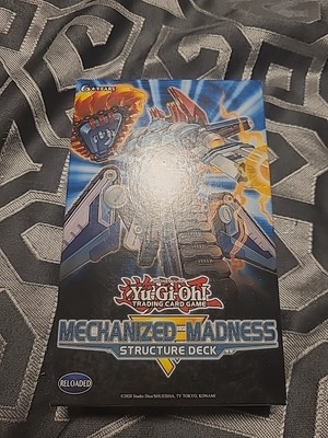 YUGIOH 1ST ED MECHANIZED MADNESS STRUCTURE DECK FACTORY SEALED NEW-image