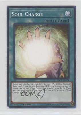 Soul Charge 1st Ed. YuGiOh Cyberse Link Structure Deck #SDCL-EN024 06pr-image