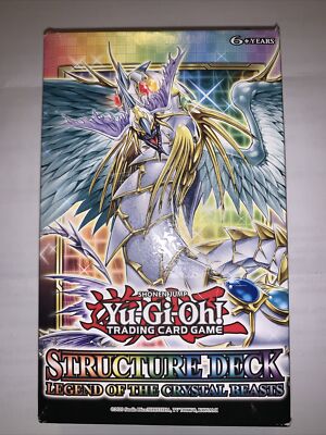 Yu-gi-oh! Structure Deck Legend Of The Crystal Beasts. New In Box-image