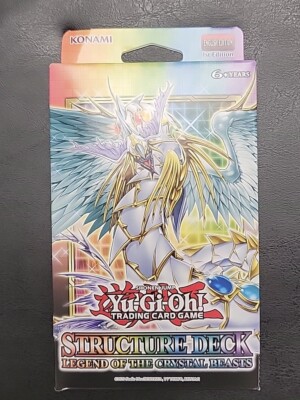 YuGiOh STRUCTURE DECK: LEGEND OF THE CRYSTAL BEASTS English Sealed Deck-image
