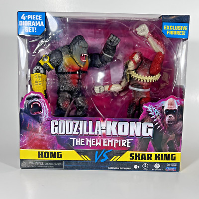 Godzilla x Kong The New Empire Kong vs Shar King Exclusive Figures New & Sealed-image