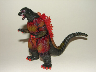 Heisei Burning Godzilla 1995 Figure from Godzilla History Set! Gamera Ultraman-image