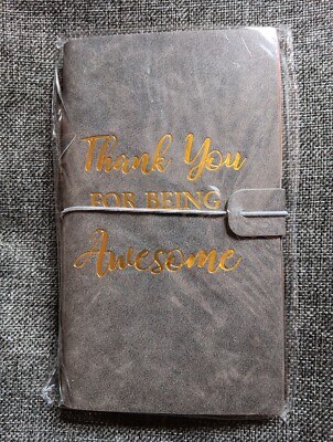 Journal Leather New Refillable Lined Bound Notebooks Gifts 4.7 By 7.5 Inches-image