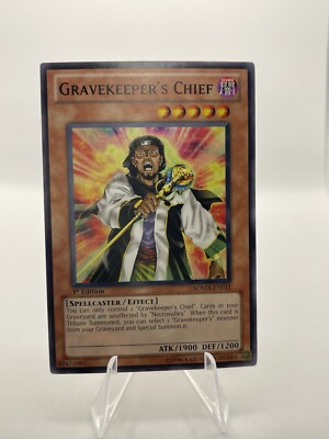 Yugioh Gravekeeper's Chief #SDMA-EN011 Structure Deck: Marik 1st Edition-image