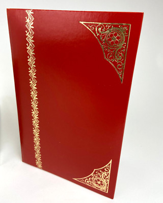 VTG Multi-Vision Photo Album Negatives Snaps in Box Red USA 2.5