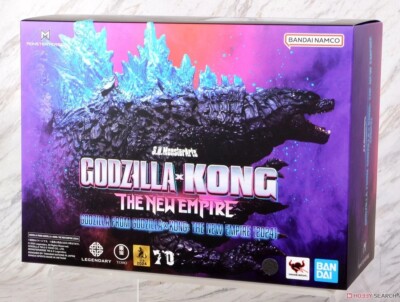 BANDAI S.H.MONSTERARTS GODZILLA X KONG: THE NEW EMPIRE (2024) GODZILLA FIGURE-image