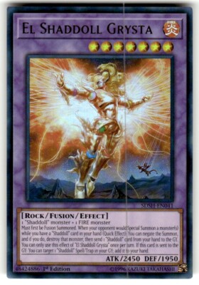 El Shaddoll Grysta SDSH-EN041 Structure Deck: Shaddoll Showdown-1st Edition NM-image
