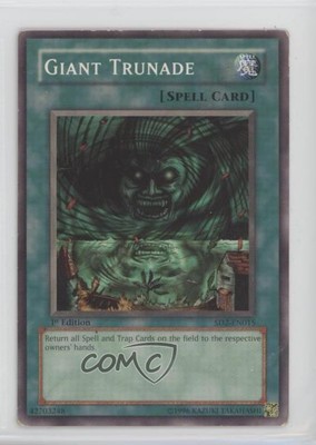 2005 Yu-Gi-Oh! Zombie Madness Structure Deck 1st Edition Giant Trunade 0h3w-image