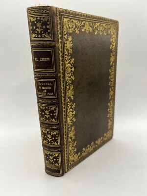 ELISABETH LESEUR ~ JOURNAL ET PENSEES ~ French Mystic Spiritual Diary LEATHER-image