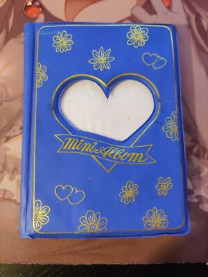 3.5 X 5.5 Mini Heart Photo Mini Album 24 Pocket fast shipping B3-image