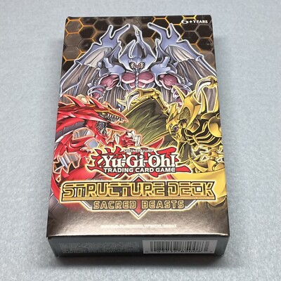 1x Yugioh Sacred Beasts 1st Edition Structure Deck New Sealed-image