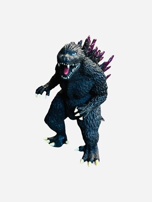 Godzilla Vintage Toy Kaiju Monster Bandai Toho Millennium Action Figure 2000 6.5-image