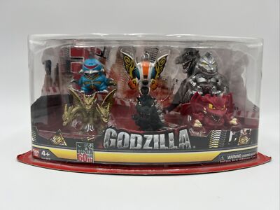 BAN DAI Godzilla Action Figure 5-Pack.            K8-image