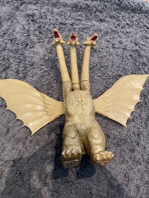 Damaged Godzilla King of the Monsters Action Walking Ghidorah Untested-image