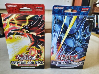 Yu-Gi-Oh! TCG Egyptian God Deck - Structure Deck Set Slifer Obelisk 1st Edition -image