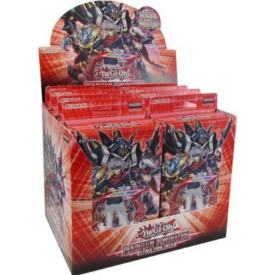 Yu-Gi-Oh! 1st Ed Pendulum Domination Structure Deck 8ct DISPLAY BOX NEW^-image