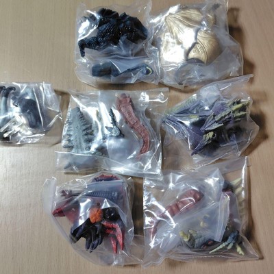 Godzilla Set of 7 Monster Figures Unopened Bagged-image