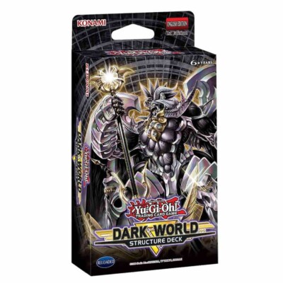 YU-GI-OH CCG: STRUCTURE DECK: DARK WORLD PLAY SET (3 DECKS)-image