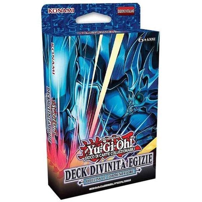 Structure Deck Egyptian Deities Obelisk UNLIMITED Deck ITALIAN YUGIOH -image