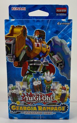 Yu-Gi-Oh: Geargia Rampage Structure Deck [1st Edition/SEALED]-image