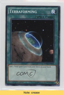 2014 Yu-Gi-Oh! Geargia Rampage Structure Deck 1st Edition Terraforming READ 0g4-image