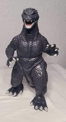 Godzilla 11” Tall Action Figure Monsterverse Playmates Orange Eyes Toho 2020-image