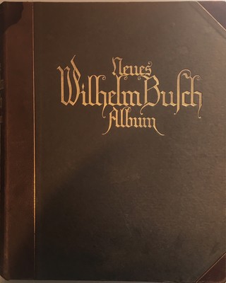 Wilhelm Busch book collection, neues Wilhelm Busch Album, Busch Bilderbogen,-image