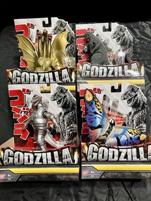 Mothra/1954 Godzilla/King Ghidorah/MechaGodzilla Figures Lot of 4! New!-image