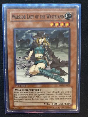 Yu-Gi-Oh! TCG Warrior Lady of the Wasteland Structure Deck SD5-EN002 1st Edition-image