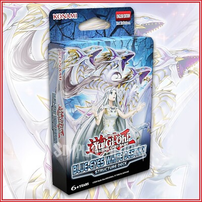 YuGiOh Blue-Eyes White Destiny Structure Deck 50 Cards 🔥-image