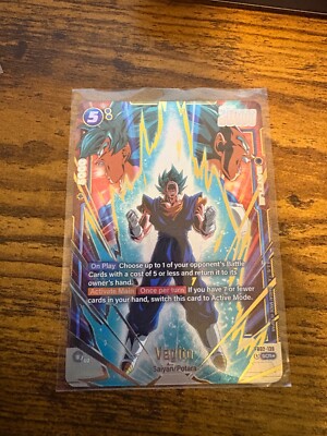 Vegito SCR	FB02-139	Secret Rare Alternate Art Dragon Ball Fusion World Card Eng-image