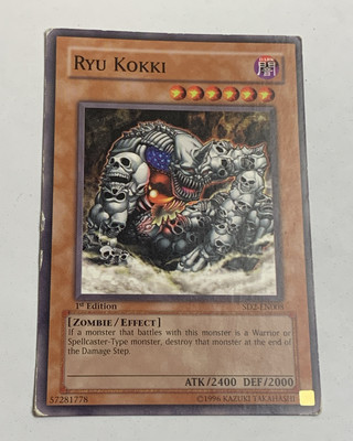 Yugioh! RYU KOKKI 1st Edition SD2-EN008 Structure Deck:Zombie Madness-image