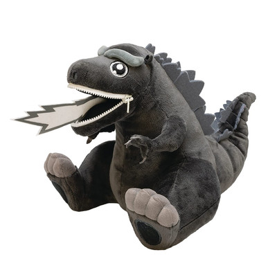 QMx Godzilla Black and White PX ZIPPERMOUTH Plush-image