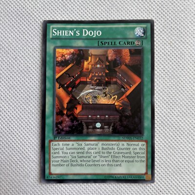 Yu-Gi-Oh TCG Card | Shien's Dojo SDWA-EN032 First Edition-image