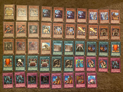 Yugioh Structure Deck Invincible Fortress 48 Card Lot Com Ultra Rare Holo 1st ED-image