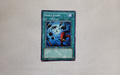 Heavy Storm SD09-EN025 Structure Deck: Dinosaur's Rage 1st Edition-image