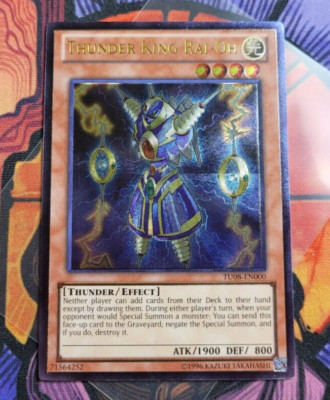 ✨Thunder King Rai-Oh UTR Ultimate Rare TU08-EN000 Yugioh Card English #2-image