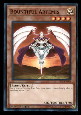 Yugioh Bountiful Artemis #SR05-EN008 Structure Deck: Wave of Light LP-image