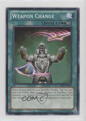 2007 Yu-Gi-Oh! Machine Re-Volt Structure Deck Unlimited Weapon Change 0y59-image