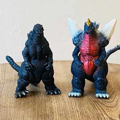 Movie Monster Series Godzilla SpaceGodzilla Set 1998 Soft Vinyl Figure-image