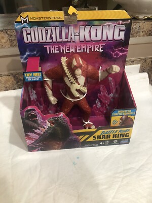 Playmates Godzilla X Kong The New Empire Battle Roar Skar King With Sounds-image