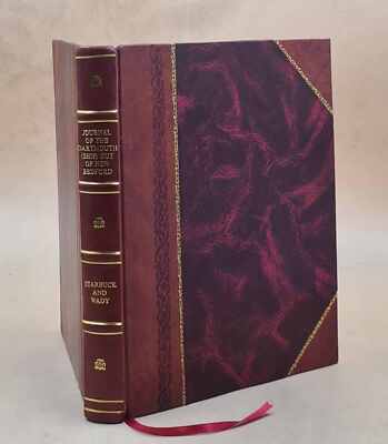 Journal Of The Dartmouth (Ship) Out Of New Bedford, Ma, Mastered [Leather Bound]-image