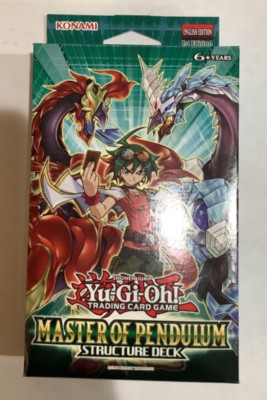 Yu-Gi-Oh! Master Of Pendulum * Factory Sealed English Structure Deck 1st Edition-image