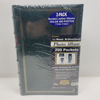 Pioneer BTA204L2 Bonded Leather 200 Pocket Photo Album 4