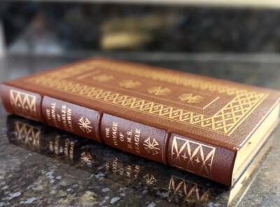 Easton Press The Journal Of Charles Darwin Leather Bound Gold Guild Famous Ed-image