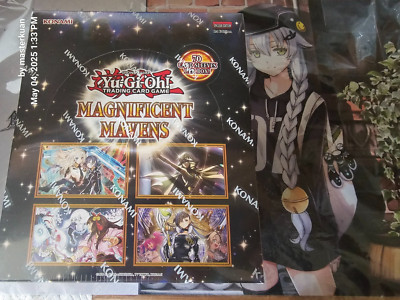 Yu-Gi-Oh! Magnificent Mavens Display Factory Sealed 5 Boxes 1st Edition English-image