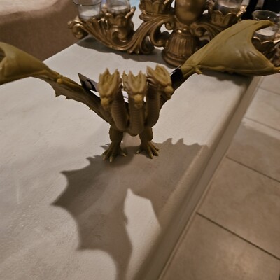 King Ghidorah Vinyl Action Figure 2019 Bandai Godzilla Movie Monster Series-image