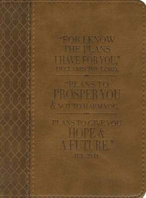 Christian Art Gifts Classic Handy-Sized Journal for I Know the Plans Jeremiah 29-image