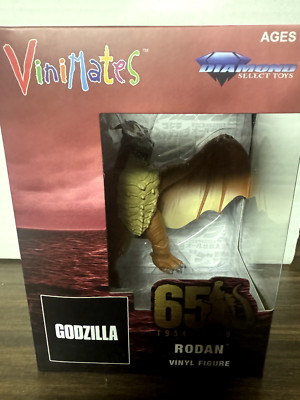 Vinimates Diamond Select Godzilla 65th Anniversary 2019 Rodan Vinyl Figure New-image