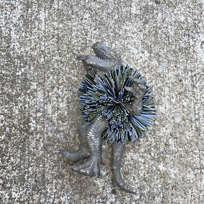 Vintage 1998 Toho Godzilla Oddzon Koosh Ball Action Figure Toy-image